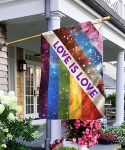 Love Is Love. LGBT Flag