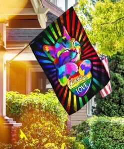 Love is love LGBT Flag