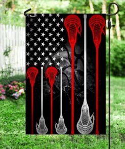 love lacrosse flag 5218