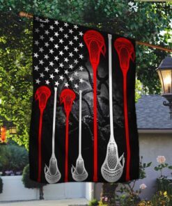 love lacrosse flag 6346