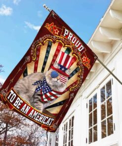 lovely ameri cat flag ntb117f 5609