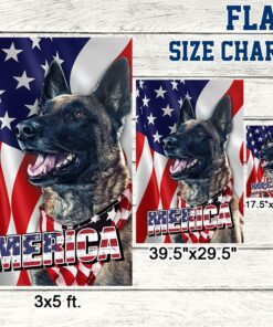 malinois flag merica patriotic dog bnn190fv1 1567