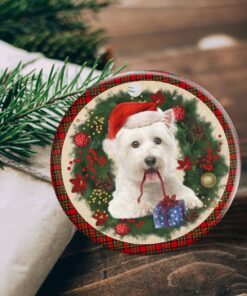 maltese ornament dog lover christmas ornament qtr321ov11 5876