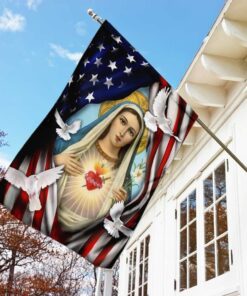 mama mary american flag 7407