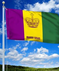 mardi gras grommet flag thb3701gf 8657