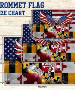 maryland american eagle grommet flag thb3471gfv1 1361