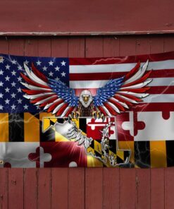 maryland american eagle grommet flag thb3471gfv1 2333