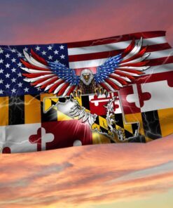 maryland american eagle grommet flag thb3471gfv1 8440