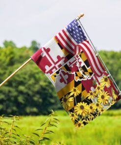 maryland black eyed susan flower flag mln1111fv7 1532