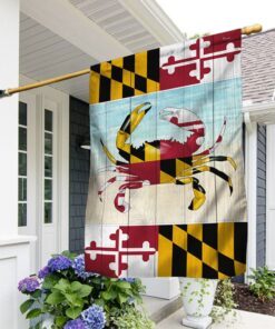 maryland blue crab flag tqn403f 7431