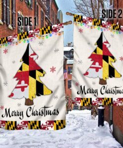 maryland christmas flag christmas tree maryland christmas decor tqn775f 2359