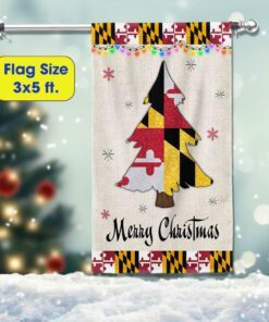 maryland christmas flag christmas tree maryland christmas decor tqn775f 3992