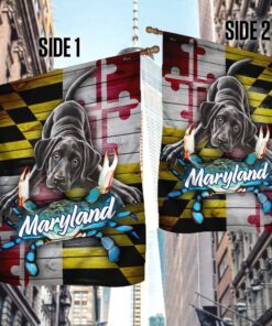 maryland flag black labrador lnt237f 3340
