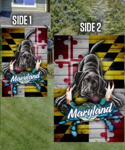 maryland flag black labrador lnt237f 7693