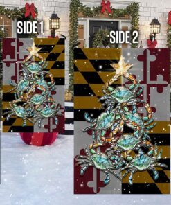 maryland flag blue crab christmas bnn739f 4278
