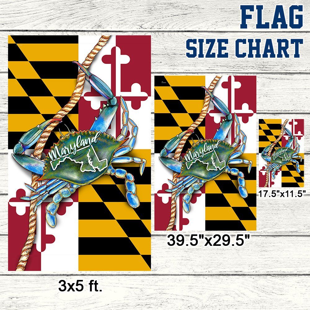 Maryland Flag Colorful Life LNT236F - Image 7