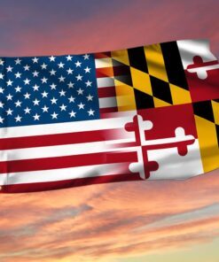Maryland Flag Maryland American Grommet Flag QTR213GF