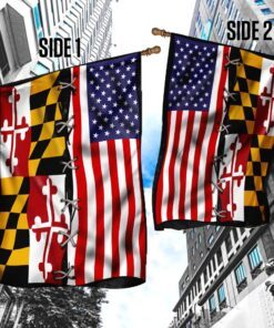 maryland state vs american flag 7931
