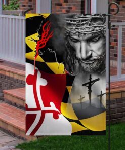 maryland with god flag lha1859f 1744