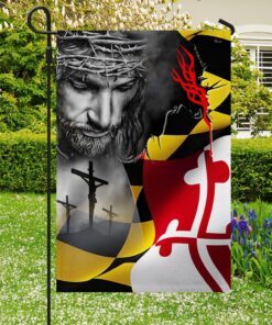 maryland with god flag lha1859f 6601