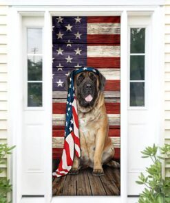 Mastiff Dog Door Cover Charming Dog NTB216Dv21