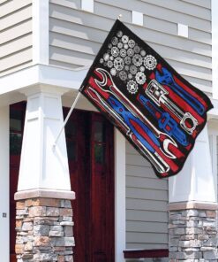 mechanic american flag 2241