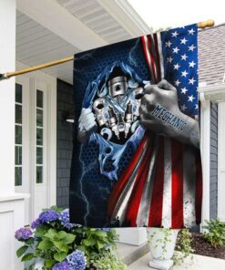Mechanic American Flag