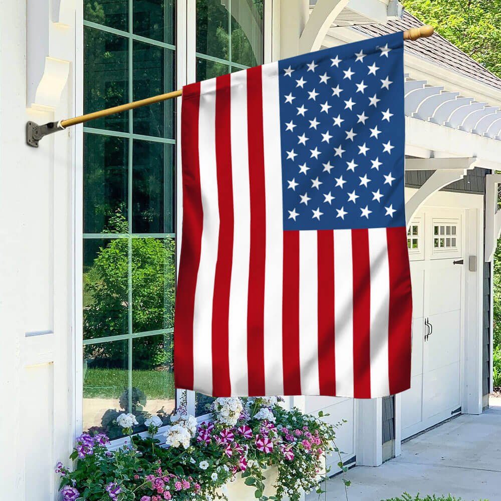 Memorial Day. Remember and Honor Veteran American Eagle Two-Sided Flag TPT776Fv1 - Image 4