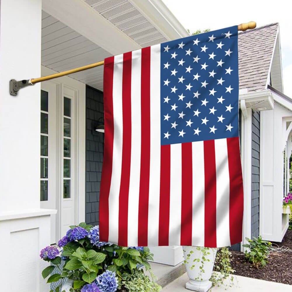 Memorial Day. Remember and Honor Veteran American Eagle Two-Sided Flag TPT787F - Image 4