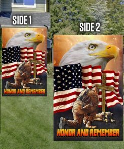 memorial day flag honor and remember tqn165f 6124