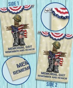 memorial day flag remember and honor black boots tqn1009fv3 1792