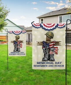 memorial day flag remember and honor black boots tqn1009fv3 3999