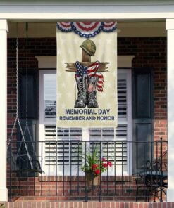 memorial day flag remember and honor black boots tqn1009fv3 8210