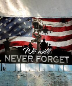 memorial day flag we will never forget american veteran flag qtr123gf 5464