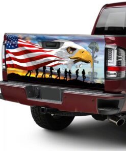 memorial day remember &amp honor veteran truck tailgate decal sticker wrap tpt782td 2046