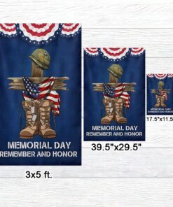 memorial day remember and honor flag tqn1009f 3690