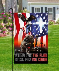 memorial day veteran stand for the flag kneel for the cross flag mln1176f 6619