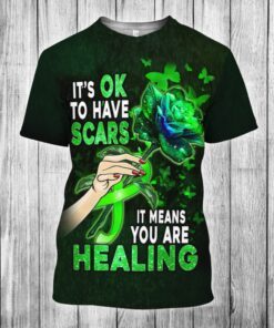 Mental Health Healing 3D Tshirt NTB10TS