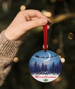 merry christmas ceramic ornament tqn694o 7585