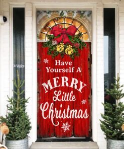 Merry Christmas Door Cover NTB401D