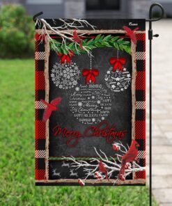merry christmas flag 1377