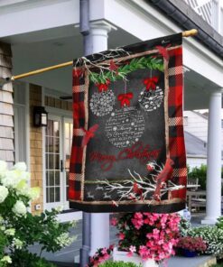 merry christmas flag 5836