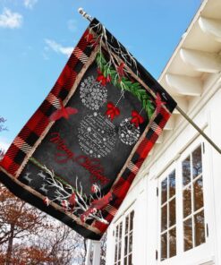 merry christmas flag 7811