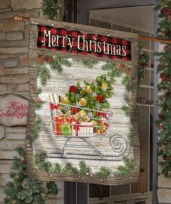 merry christmas flag christmas lnt704f 3003