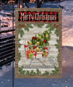 merry christmas flag christmas lnt704f 5127