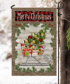 merry christmas flag christmas lnt704f 6617