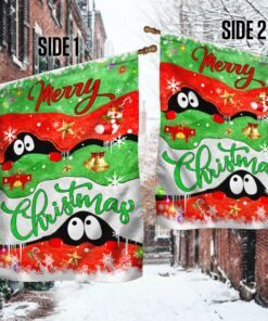 merry christmas flag ntb387f 8946