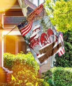 merry christmas gnome flag 6484