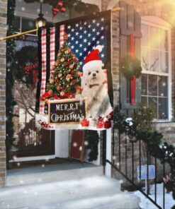 Merry Christmas Maltese Flag