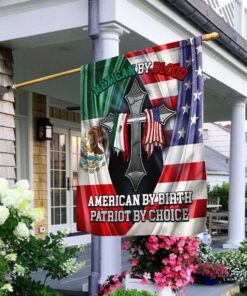 Mexican American Flag THH3272F
